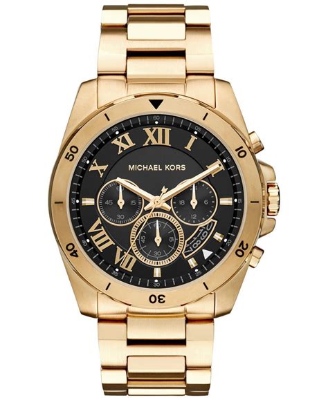 michael kors brecken watch|michael kors gold tone watch.